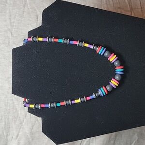 Colorful Vintage 80s Necklace